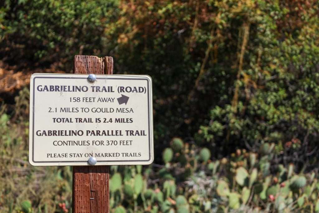 Pasadena_Gabrielino_hike_trail